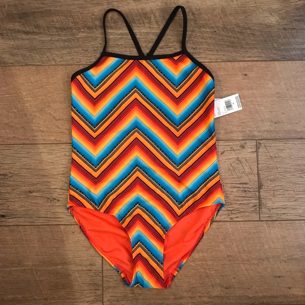 Girls One Piece Swimsuit Joe Boxer